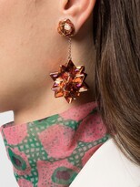 Thumbnail for your product : Swarovski Cuiosa geometric-cut drop earrings