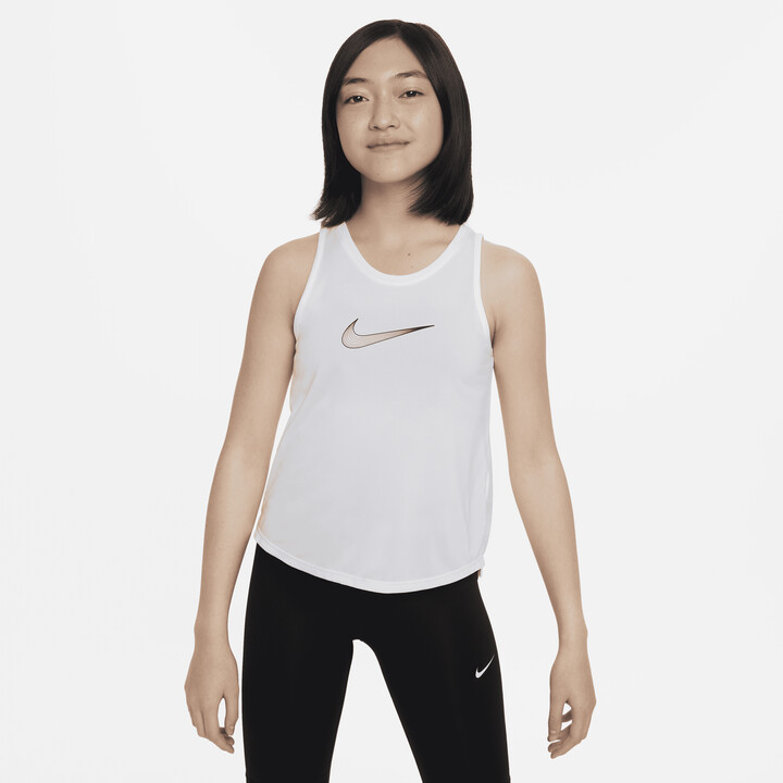Girls' Nike Dri-FIT One Shine Leggings