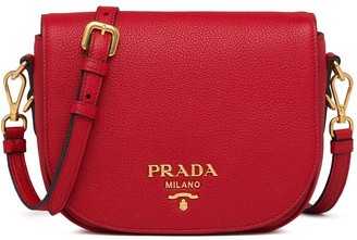 red prada shoulder bag