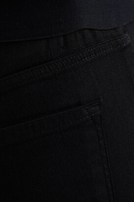 J Brand Dellah coated high-rise skinny jeans