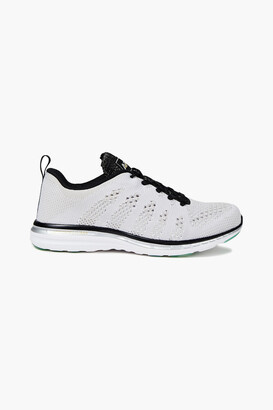 APL Athletic Propulsion Labs Techloom Pro Metallic Stretch-knit Sneakers