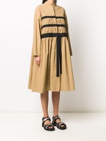 Thumbnail for your product : Molly Goddard Gathered Empire Line Midi Dress
