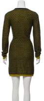Thumbnail for your product : A.L.C. Wool Patterned Dress