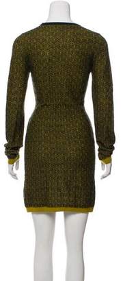 A.L.C. Wool Patterned Dress