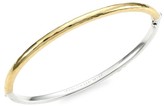 Thumbnail for your product : Ippolita Classico Skinny Chimera Two-Tone Hinged Bangle Bracelet