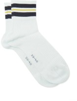 ESPRIT Womens Net Stripe Ankle Socks
