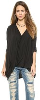 Thumbnail for your product : Blaque Label Draped Wrap Top