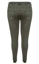 Thumbnail for your product : City Chic Citychic Button Me Up Skinny Jean - khaki