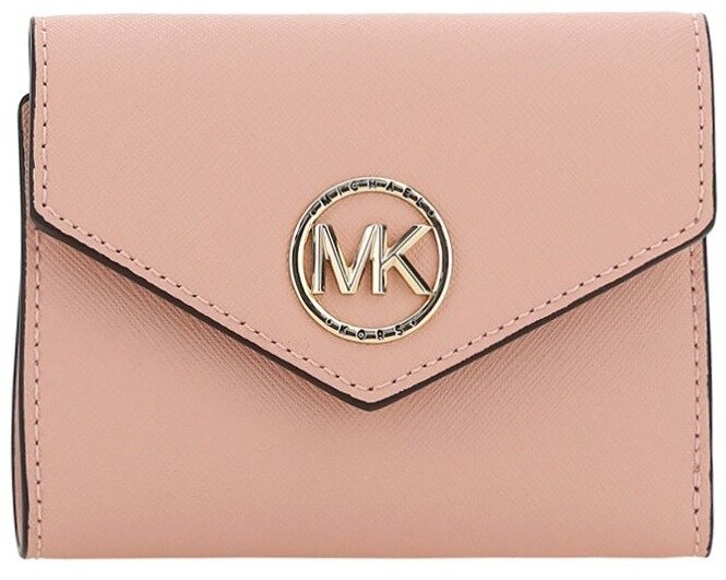 pink michael kors wallet