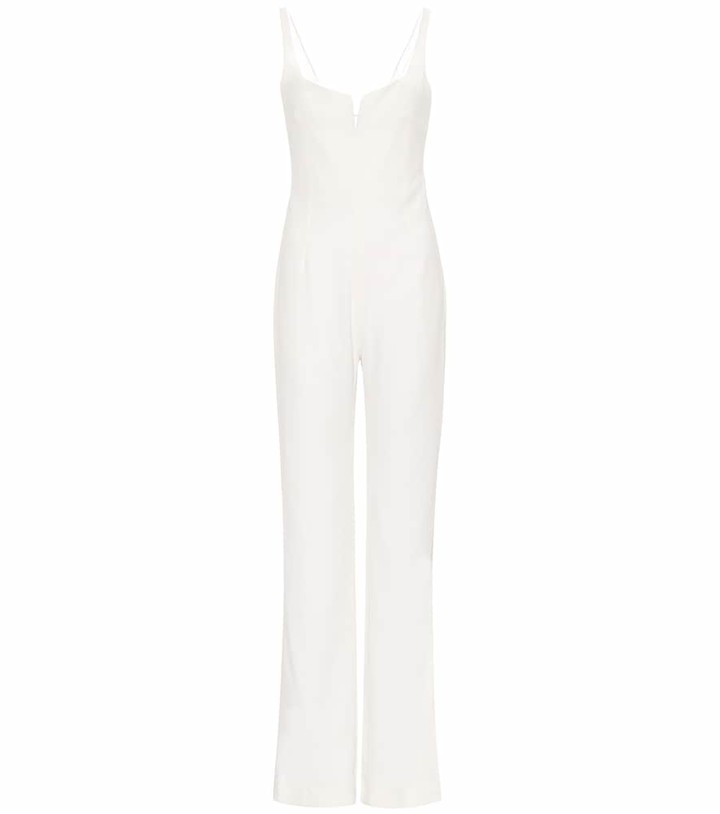 galvan white jumpsuit