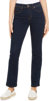 Style&Co. Style & Co Petite High Rise Natural Straight-Leg Jeans, Created for Macy's