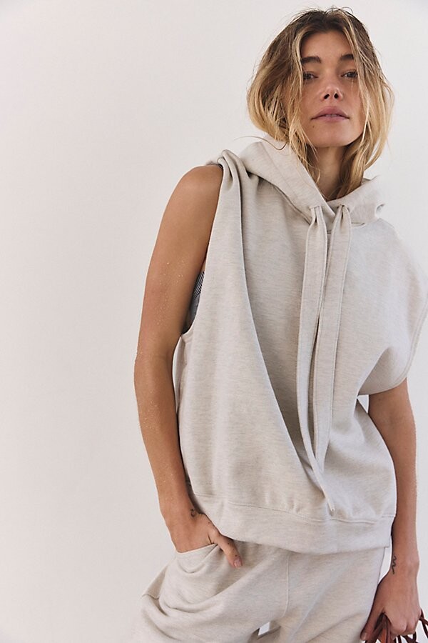 Free People For The Win Sleeveless Sweatshirt