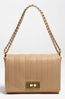 Thumbnail for your product : Fendi 'Paris Pequin - Large' Leather Shoulder Bag