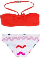 Thumbnail for your product : Stella McCartney Kids printed bikini set