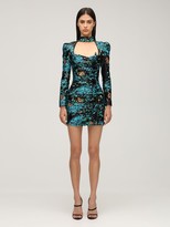 Thumbnail for your product : Giuseppe di Morabito Sequined Mini Dress W/ Ruffle Details