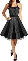 Thumbnail for your product : BlackButterfly 'Ivy' 50's Polka Dot Swing Dress (, US 18)