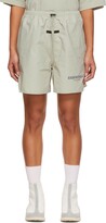 Thumbnail for your product : Essentials SSENSE Exclusive Green Volley Shorts