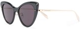 Thumbnail for your product : Alexander McQueen Sunglasses Cat Eye Frame Sunglasses
