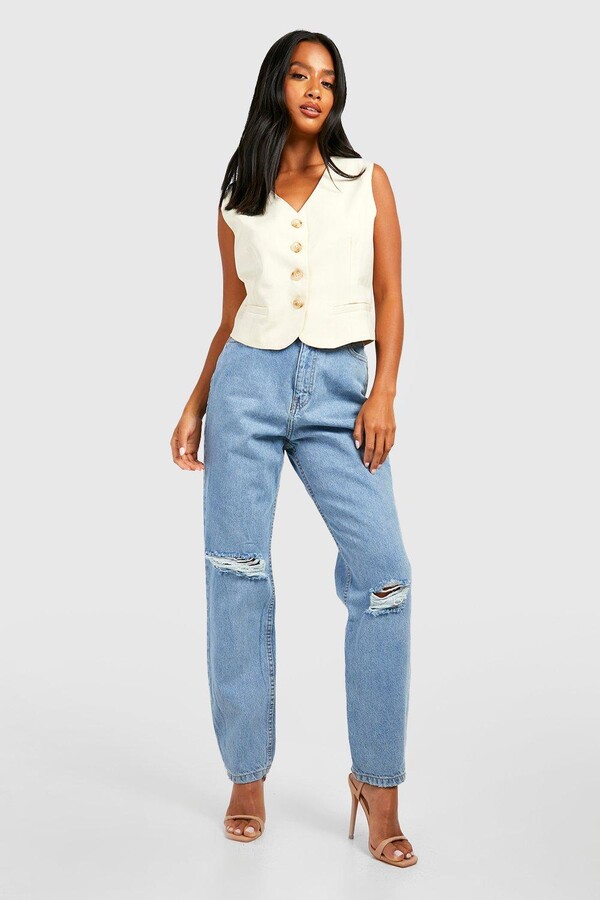 High- Waisted Jeans For Girls