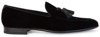 Magnanni Black Velvet Slippers