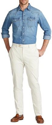 French Connection Casual Pant In Washed Lemon  MYER