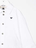Thumbnail for your product : Emporio Armani Kids pointed collar shirt