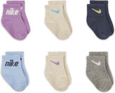 Thumbnail for your product : Nike Baby (12-24M) From Day 1 Crew Socks in Purple