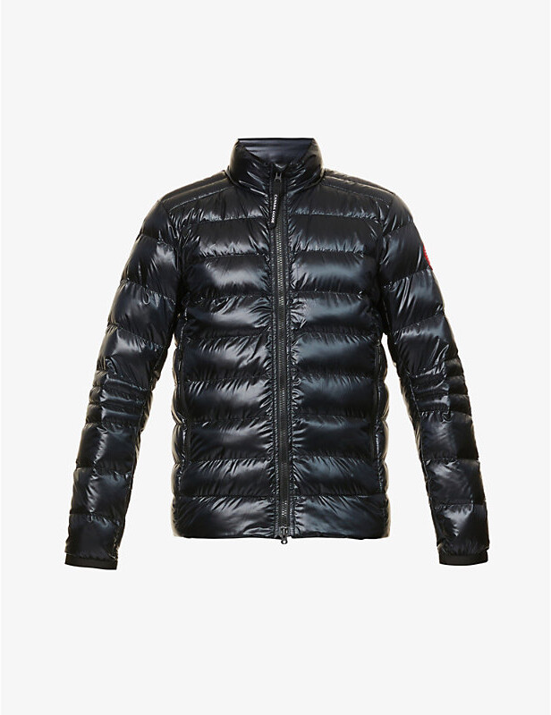 Canada Goose Mens Black Crofton Quilted Nylon Jacket Xl