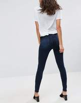 Thumbnail for your product : ASOS Tall TALL 'SCULPT ME' High Waist Premium Jeans in Vivienne Dark Wash