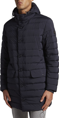 mens long puffer coat