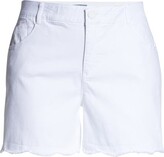 Thumbnail for your product : Wit & Wisdom 'Ab'Solution High Waist Scallop Hem Cutoff Denim Shorts
