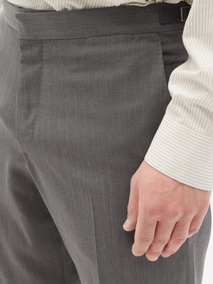 Caruso Macbeth Wool-blend Twill Suit Trousers - Grey