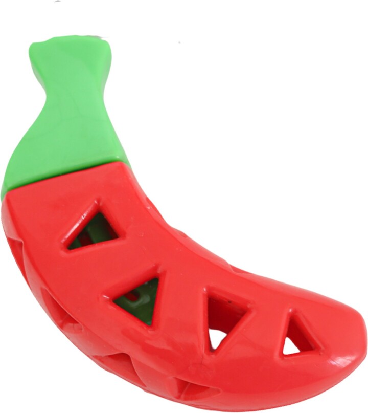SteelDog USA Slow Treater Chili Pepper Treat Dispenser Dog Toy