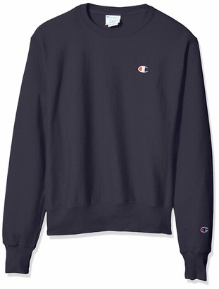 Champion LIFE Men's Reverse Weave Sweatshirt White/Left Chest "C" Logo 3X LARGE