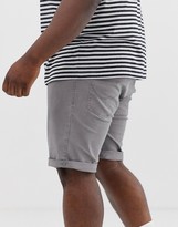 Thumbnail for your product : Jack and Jones Intelligence chino shorts in grey
