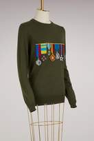 Thumbnail for your product : Stella Jean Virgin wool medal sweater