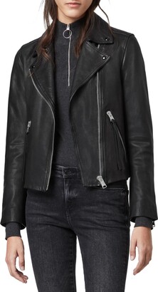 AllSaints Dalby Leather Biker Jacket