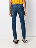 Thumbnail for your product : Dolce & Gabbana Floral Appliqué Skinny Jeans