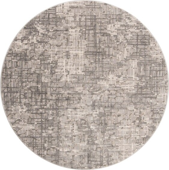 Safavieh Meadow100MDW171PowerLoomedIndoorAreaRug-Grey-6'7\
