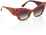 Thumbnail for your product : Dolce & Gabbana Devotion cat-eye sunglasses
