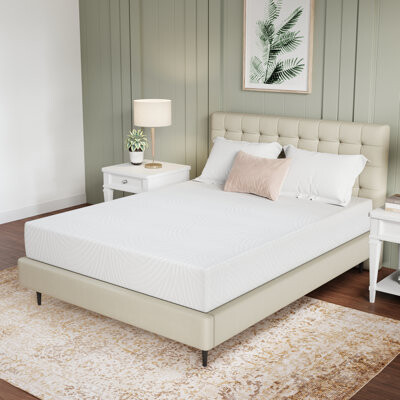 Novilla 10'' Medium Plush Gel Memory Foam Mattress