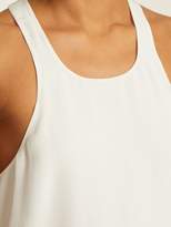 Thumbnail for your product : Haider Ackermann Racer Back Silk Tank Top - Womens - Ivory