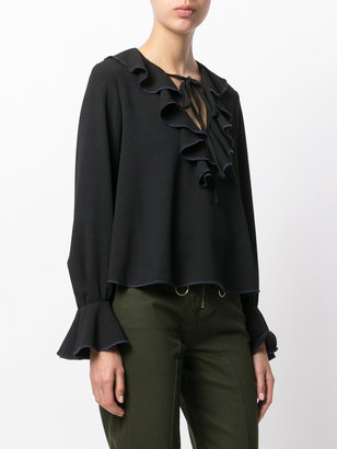 See by Chloe frill blouse