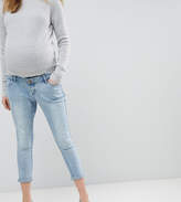 Thumbnail for your product : Bandia Maternity Over The Bump Boyfriend Jean With Removable Bump Band