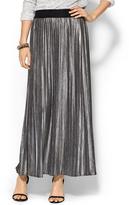 Thumbnail for your product : Piperlime Collection Metallic Pleated Maxi Skirt