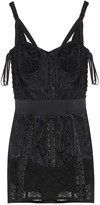 Thumbnail for your product : Dolce & Gabbana Lace-trimmed minidress