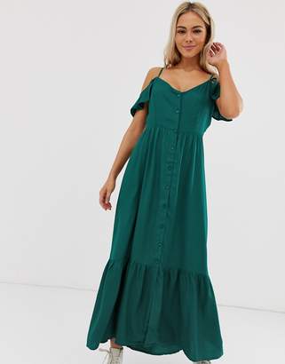 Pimkie maxi dress in green
