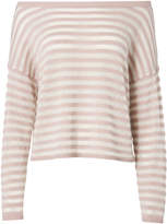 Thumbnail for your product : Intermix Intermix Gabi Striped Off Shoulder Top