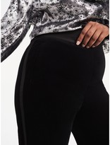 Thumbnail for your product : Tommy Hilfiger Zendaya Curve Velvet Tuxedo Trousers