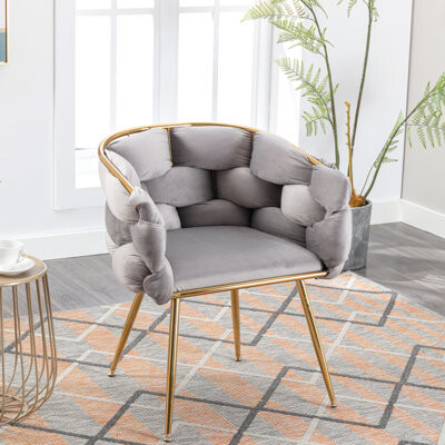 Mercer41 Modern Velvet Chair - Relaxing Bedroom Use Color For A Stylish